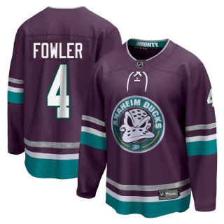 Men's Cam Fowler Anaheim Ducks Fanatics Branded 30th Anniversary Breakaway Jersey - Premier Purple