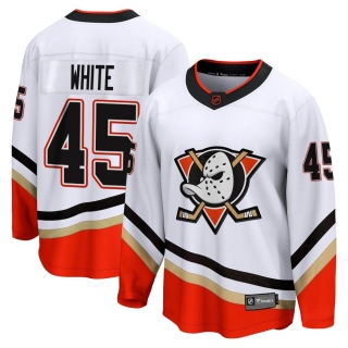 Men's Colton White Anaheim Ducks Fanatics Branded Special Edition 2.0 Jersey - Breakaway White