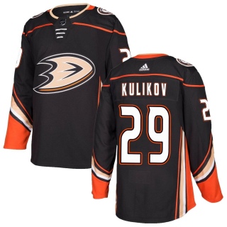 Men's Dmitry Kulikov Anaheim Ducks Adidas Home Jersey - Authentic Black