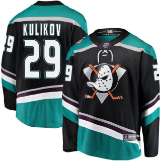 Men's Dmitry Kulikov Anaheim Ducks Fanatics Branded Alternate Jersey - Breakaway Black