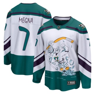 Men's Jayson Megna Anaheim Ducks Fanatics Branded 2020/21 Special Edition Jersey - Breakaway White