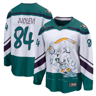 Men's Olli Juolevi Anaheim Ducks Fanatics Branded 2020/21 Special Edition Jersey - Breakaway White