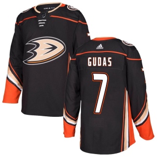 Men's Radko Gudas Anaheim Ducks Adidas Home Jersey - Authentic Black