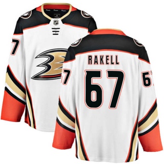 Men's Rickard Rakell Anaheim Ducks Fanatics Branded Away Jersey - Authentic White