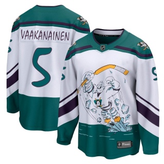 Men's Urho Vaakanainen Anaheim Ducks Fanatics Branded 2020/21 Special Edition Jersey - Breakaway White