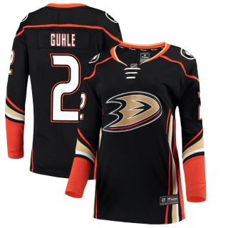 Women's Brendan Guhle Anaheim Ducks Fanatics Branded Home Jersey - Breakaway Black