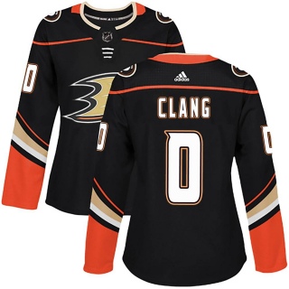 Women's Calle Clang Anaheim Ducks Adidas Home Jersey - Authentic Black