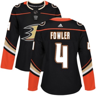 Women's Cam Fowler Anaheim Ducks Adidas Home Jersey - Authentic Black