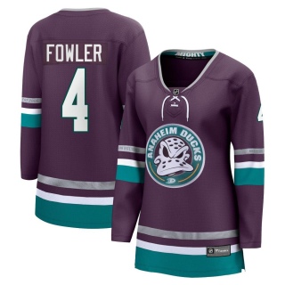 Women's Cam Fowler Anaheim Ducks Fanatics Branded 30th Anniversary Breakaway Jersey - Premier Purple