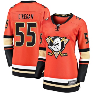 Women's Danny O'Regan Anaheim Ducks Fanatics Branded Breakaway 2019/20 Alternate Jersey - Premier Orange
