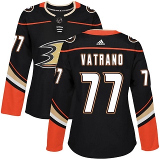 Women's Frank Vatrano Anaheim Ducks Adidas Home Jersey - Authentic Black