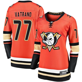 Women's Frank Vatrano Anaheim Ducks Fanatics Branded Breakaway 2019/20 Alternate Jersey - Premier Orange