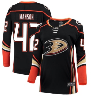 Women's Josh Manson Anaheim Ducks Fanatics Branded Home Jersey - Authentic Black
