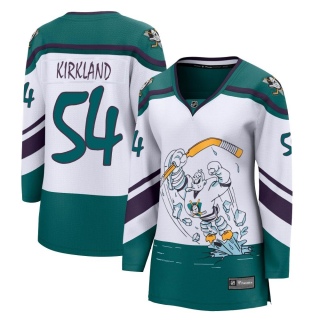 Women's Justin Kirkland Anaheim Ducks Fanatics Branded 2020/21 Special Edition Jersey - Breakaway White