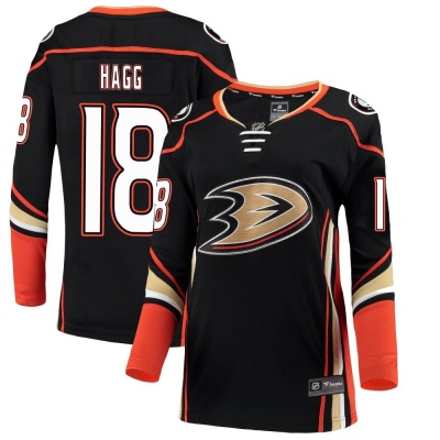 Women's Robert Hagg Anaheim Ducks Fanatics Branded Home Jersey - Breakaway Black