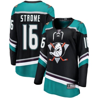 Women's Ryan Strome Anaheim Ducks Fanatics Branded Alternate Jersey - Breakaway Black