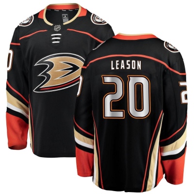 Youth Brett Leason Anaheim Ducks Fanatics Branded Home Jersey - Breakaway Black