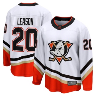 Youth Brett Leason Anaheim Ducks Fanatics Branded Special Edition 2.0 Jersey - Breakaway White