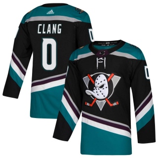 Youth Calle Clang Anaheim Ducks Adidas Teal Alternate Jersey - Authentic Black