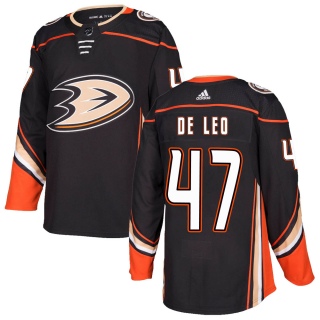 Youth Chase De Leo Anaheim Ducks Adidas Home Jersey - Authentic Black