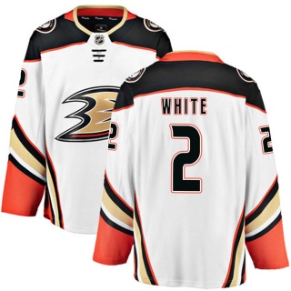 Youth Colton White Anaheim Ducks Fanatics Branded Away Jersey - Breakaway White