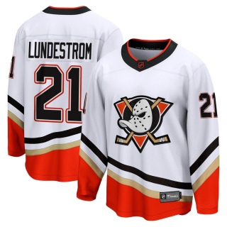 Youth Isac Lundestrom Anaheim Ducks Fanatics Branded Special Edition 2.0 Jersey - Breakaway White