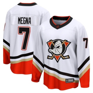 Youth Jayson Megna Anaheim Ducks Fanatics Branded Special Edition 2.0 Jersey - Breakaway White