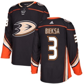 Youth Kevin Bieksa Anaheim Ducks Adidas Home Jersey - Authentic Black